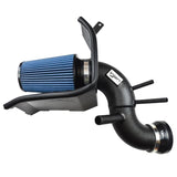 Injen Wrinkle Black Short Ram Air Intake System with SuperNano-Web Dry Air Filter (SP1355WB)