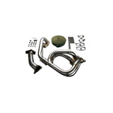 EXHAUST MANIFOLD KIT EXPREME EJ SINGLE SCROLL WRX/STI EQUAL LENGTH w/ TITAN BANDAGE (TB6010-SB02B)