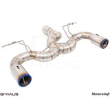 GTHAUS Super GT Racing Exhaust (Includes Optional SUS SR Pipe) Titanium for 2012-2015 BMW 335i(BM0612403)