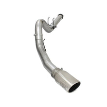 Load image into Gallery viewer, aFe Large Bore-HD 5 IN 409 Stainless Steel DPF-Back Exhaust System w/Polished Tip (49-43064-P)