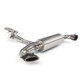 Akrapovic Evolution Line Cat Back(Titanium) w/Carbon Fiber/Titanium Tips for 2020-2021 Audi RS Q8(S-AU/TI/20H)