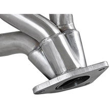 Load image into Gallery viewer, aFe Twisted Steel 409 Stainless Steel Shorty Header (48-44001)