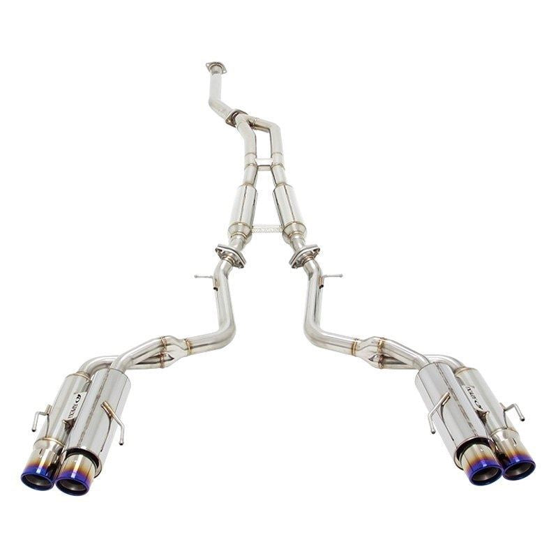 APEXi® N1-X Evolution Extreme 304 SS Cat-Back Exhaust System with Quad Rear Exit (164KT205)