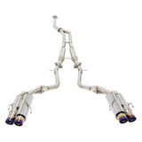 APEXi® N1-X Evolution Extreme 304 SS Cat-Back Exhaust System with Quad Rear Exit (164KT205)