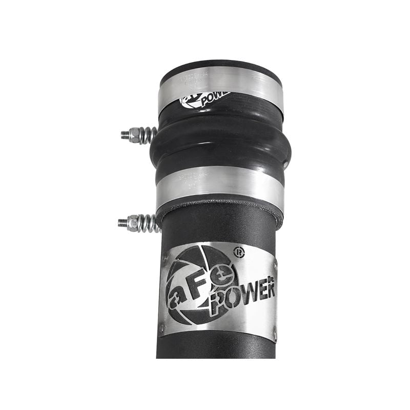 aFe BladeRunner 3 IN Aluminum Hot Charge Pipe Black (46-20068-B)