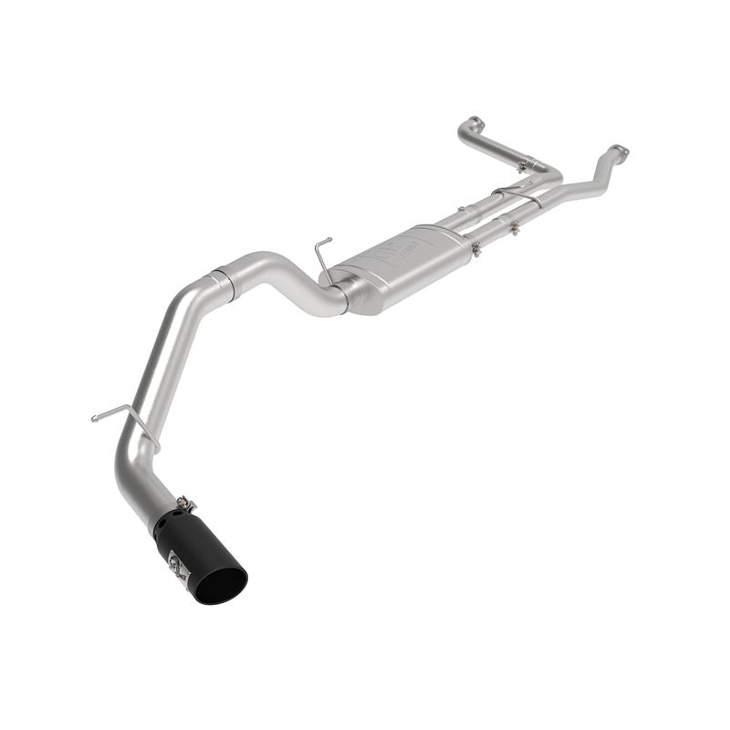 aFe Apollo GT 3 IN to 4 IN 409 Stainless Steel Cat-Back Exhaust System Black (49-46135-B)