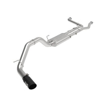 Load image into Gallery viewer, aFe Apollo GT 3 IN to 4 IN 409 Stainless Steel Cat-Back Exhaust System Black (49-46135-B)