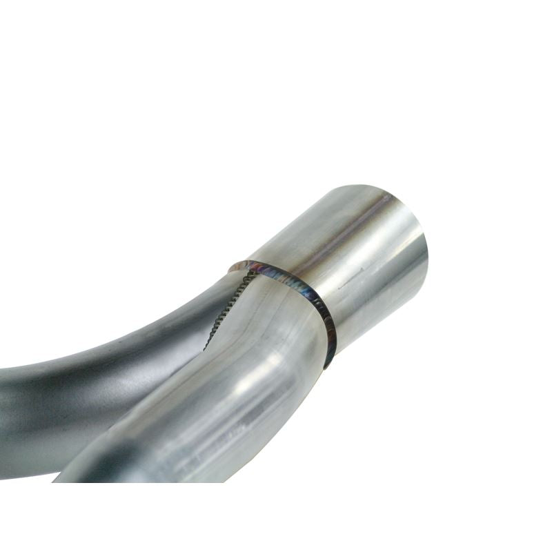 aFe Twisted Steel 2 IN-2-1/2 IN Aluminized Steel Loop-Delete Downpipe and Y-Pipe (48-06210)