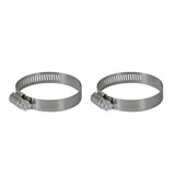 aFe Cold Air Intake Worm Gear Clamp, SAE #032 (1-9/16 IN ID to 2-1/2 IN ID Range) Pair (59-01010-MA)