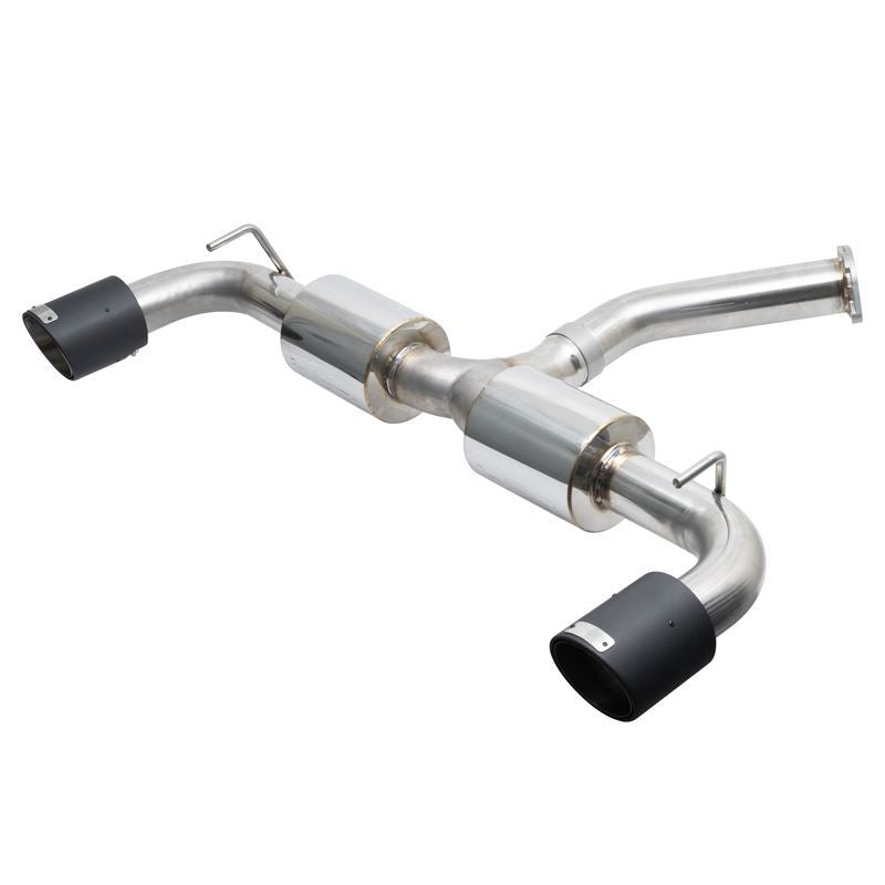 Injen 19-22 Hyundai Veloster N L4 2.0L Turbo Performance SS Axle Back Exhaust System - Carbon Tips (SES1343ABCF)