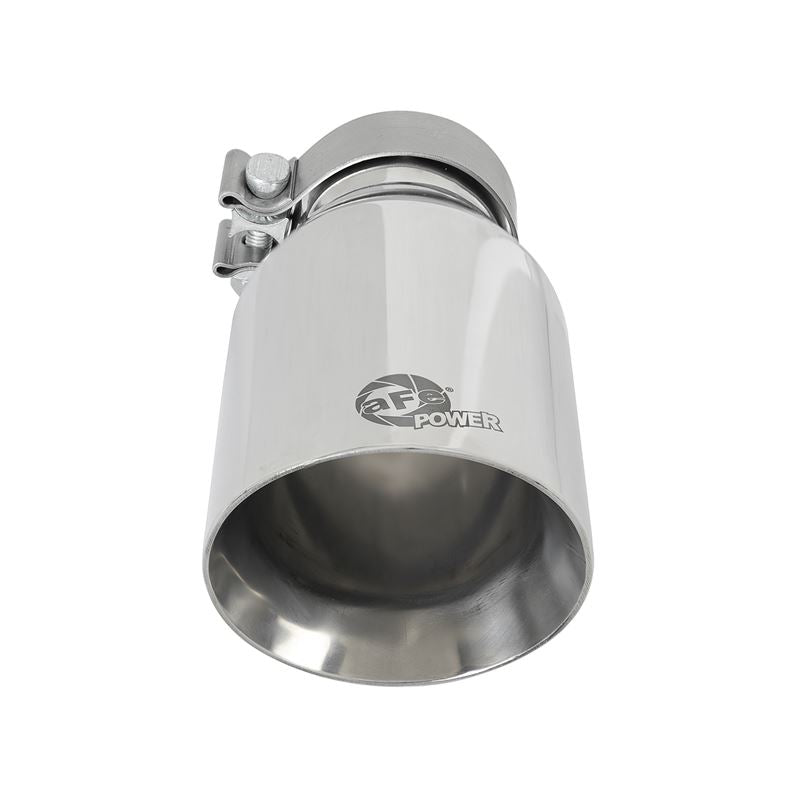 aFe MACH Force-Xp 304 Stainless Steel Clamp-on Exhaust Tip Polished (49T30454-P092)