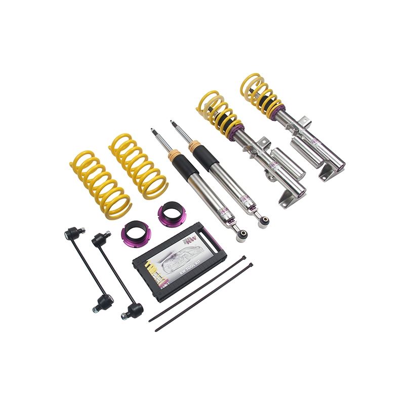 KW Suspension Coilover Kit V3 for 2012+ Mercedes C63 AMG Coupe (35225048)