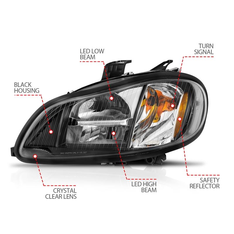 ANZO USA LED Commercial Truck Headlight (131030)