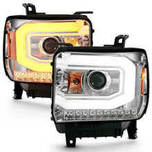 Load image into Gallery viewer, ANZO USA Projector Headlight Set, w/Plank Style Switchback, Chrome, Pair, (111488)