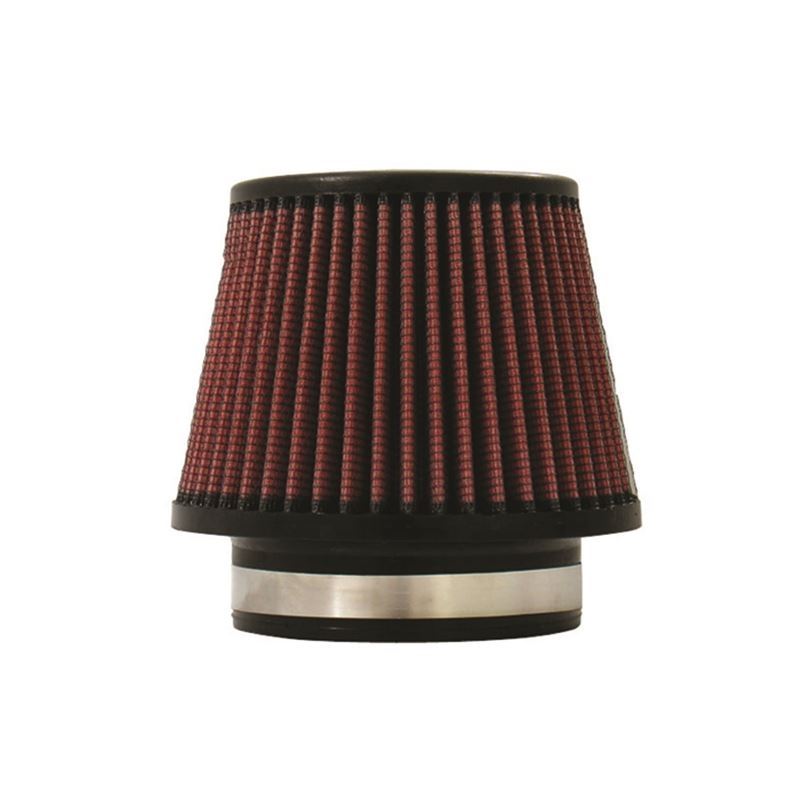 Injen High Performance Air Filter - 4.50 Black Filter 6.75 Base / 5 Tall / 5 Top (X-1018-BR)