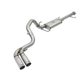 aFe Rebel Series 3 IN Cat-Back Exhaust System w/ Mid-Side Exit Polished Tips (49-46030-P)