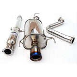 Invidia Q300 Titanium Rolled Tip Cat-back Exhaust for 97-01 Prelude (HS97HP1GNT)