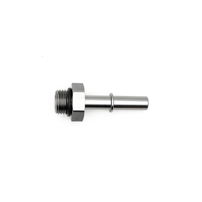 Deatschwerks 6AN ORB Male to 5/16" Male EFI Quick Connect Adapter (incl O-Ring) (6-02-0114)