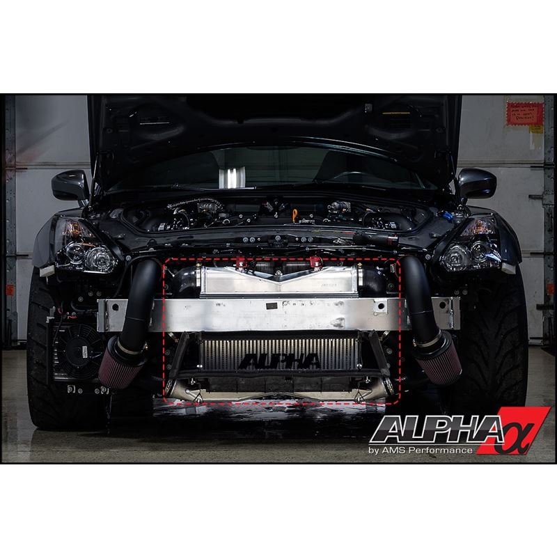 ALPHA Performance R35 GT-R Race Front Mount Intercooler Upgrade - 2009-2011 (ALP.07.09.0008-1)