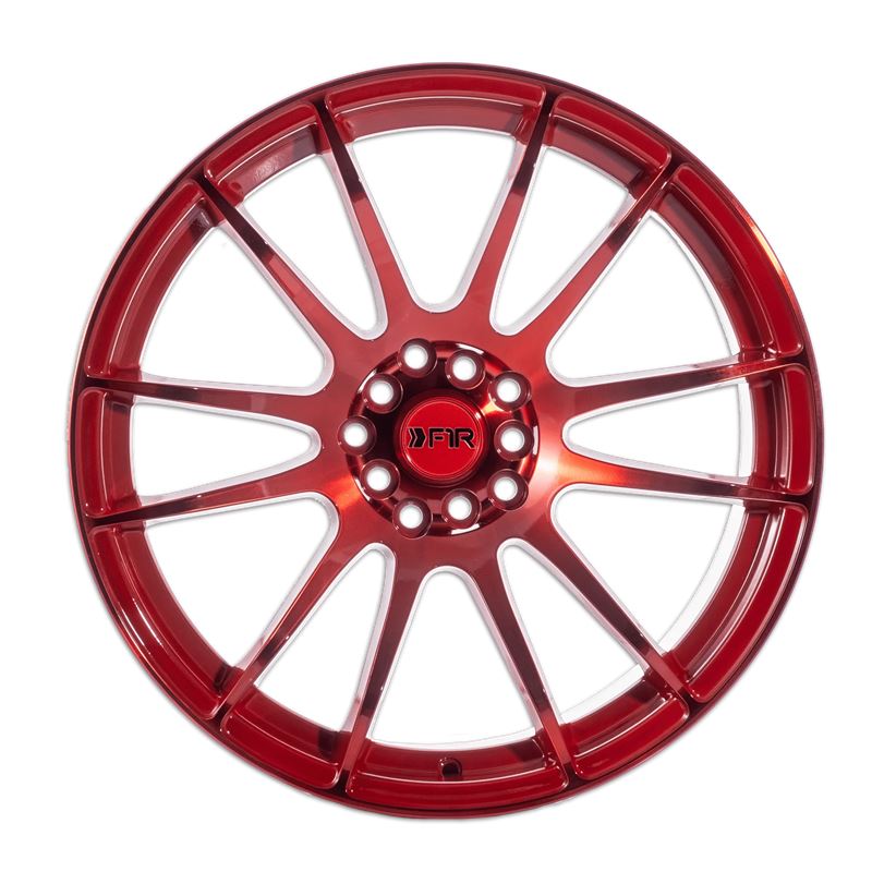 F1R F107 17x8 - Candy Red Wheel