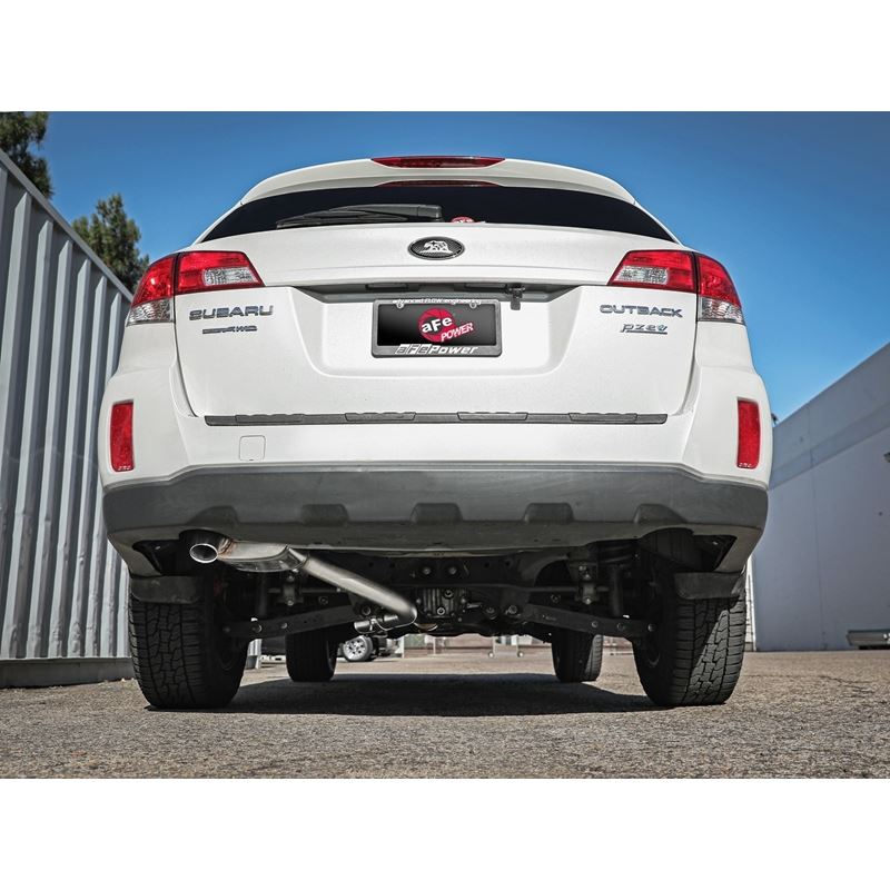 Takeda 2-1/4 to 2-1/2 IN 304 Stainless Steel Cat-Back Exhaust (49-36806)