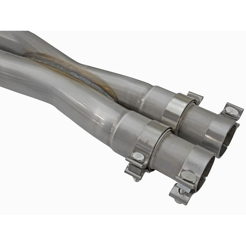 aFe MACH Force-Xp 3 IN 304 Stainless Steel Cat-Back Exhaust System w/Polished Tip (49-34063-P)