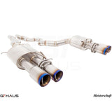 GTHAUS Super Light GT Racing Exhaust (Ti Rear Unit + SUS SR Pipes) Titanium for 2013-2016 BMW M5(BM1212405)