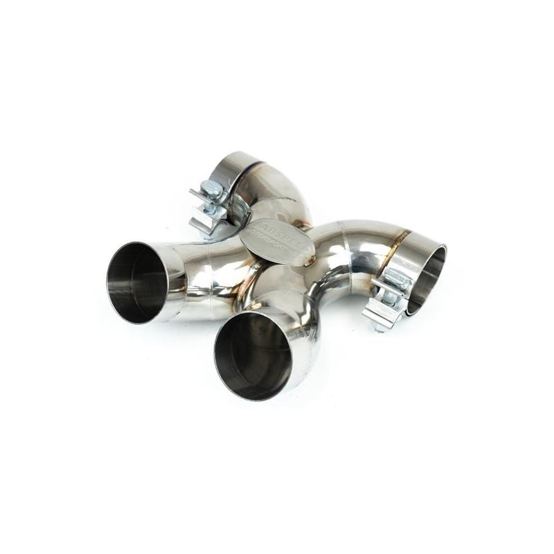 Fabspeed Porsche Maxflo True X-Pipe with Dual Tips (09-12) (FS.POR.9872.DLTBR)