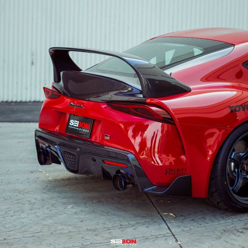 Seibon Carbon Fiber Rear Diffuser for Toyota Supra 20+ (RD20TYSUP)