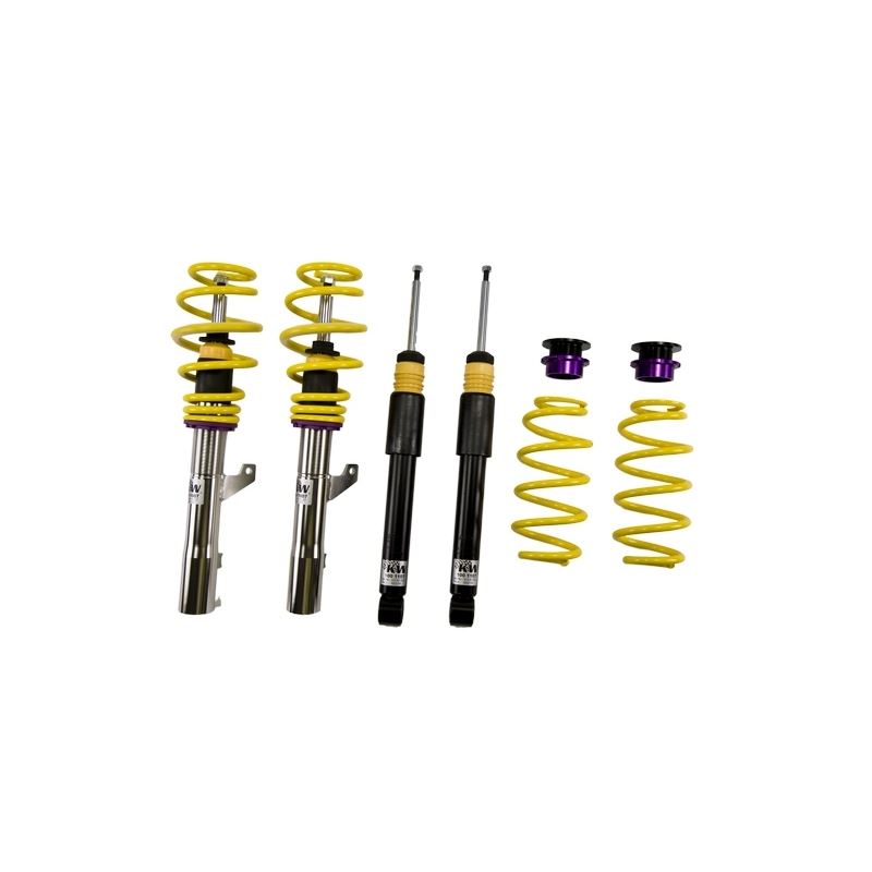 KW Suspension Coilover Kit V1 for Audi A3 Quattro (8P) all engines w/o electronic dampening control (10280029)