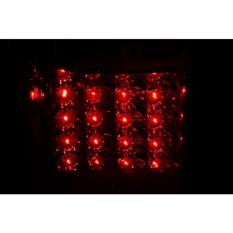 ANZO USA 2001-2002 Toyota 4 Runner LED Taillights Red/Clear (311070)