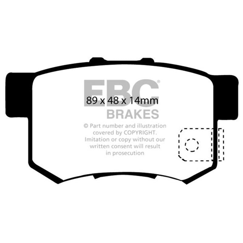 EBC Greenstuff 2000 Series Sport Brake Pads (DP21193)