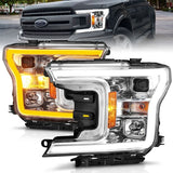 ANZO USA Projector Headlight Set for 2018-2020 Ford F-150 (111510)