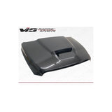 VIS Racing SRT Style Black Carbon Fiber Hood (09DGRAM2DSRT-010C)