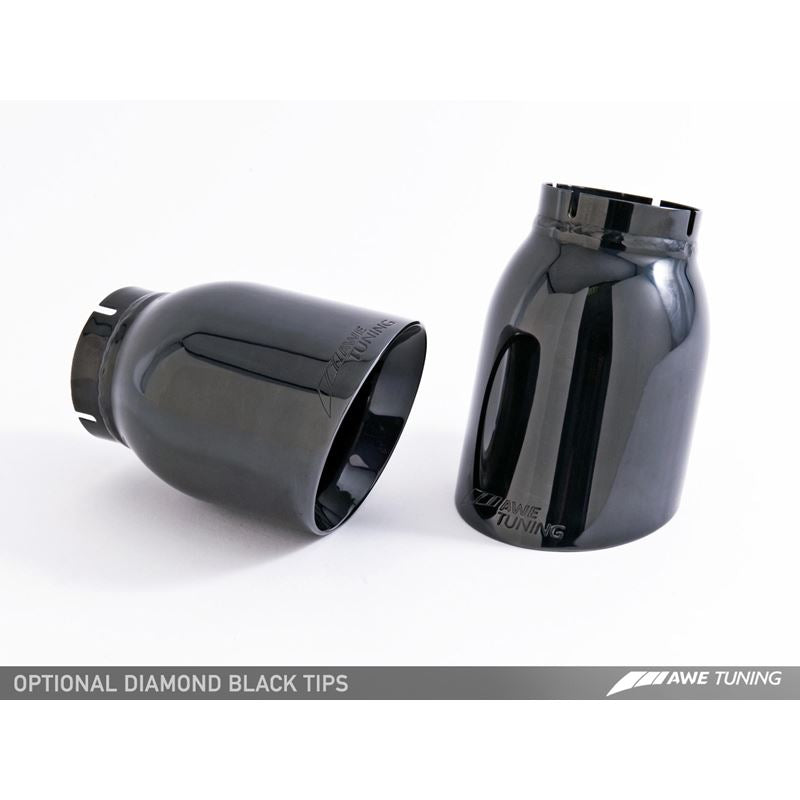 AWE SwitchPath Exhaust for Porsche 991 - Non-PSE cars - Diamond Black Tips (3025-43014)