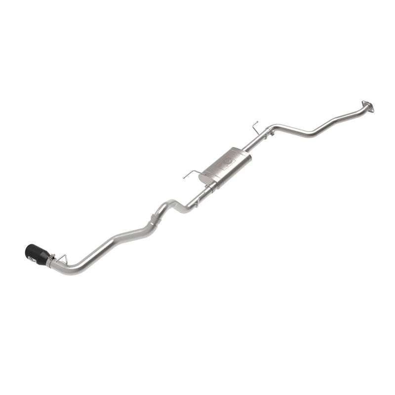 aFe Power Apollo Series 2.5-3in 409 SS Steel Cat-Back Exhaust w/Black Tips for 2024 Toyota Tacoma L4 2.4L (49-46071-B)