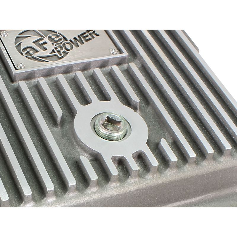 aFe Power Transmission Pan Raw w/ Machined Fins (46-70240)