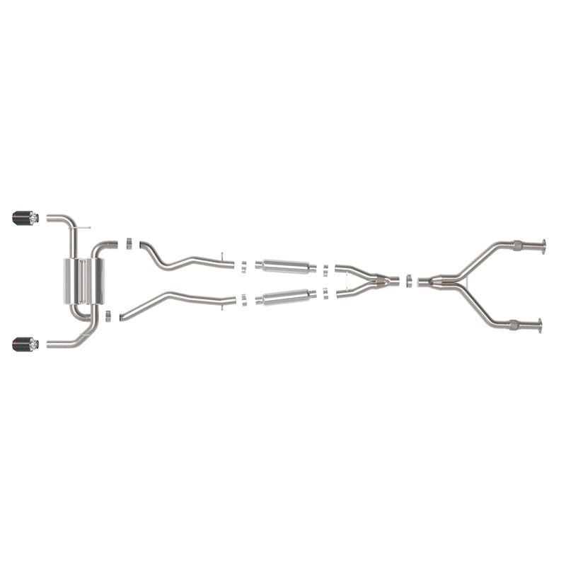 aFe Takeda 304 Stainless Steel Cat-Back Exhaust System (49-36136-C)