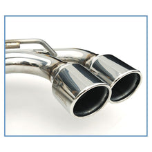 Load image into Gallery viewer, Invidia 08+ STi Hatch Dual Q300 Stainless Steel Tip Cat-back Exhaust (HS08STIG3S)