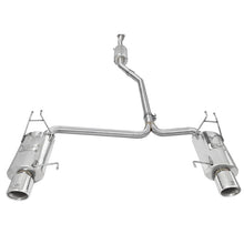 Load image into Gallery viewer, Takeda 2-1/4 IN to 2 IN 304 Stainless Steel Cat-Back Exhaust w/Polished Tips (49-36612)