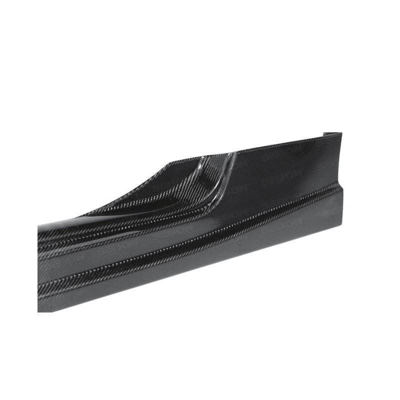 Seibon NS-style carbon fiber side skirts for 2009-2010 Nissan 370Z (SS0910NS370-NS)