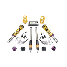 Load image into Gallery viewer, KW Suspension Coilover Kit V3 Bundle for Audi A4 (B9) Sedan 2WD w/ electronic dampers (352100AW)