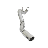 aFe ATLAS 4 IN Aluminized Steel DPF-Back Exhaust System w/ Polished Tip (49-04085-P)