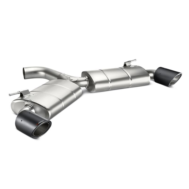 Akrapovic 13-17 Volkswagen Golf GTI (VII) Slip-On Line (Titanium) w/ Carbon Tips (MTP-VW/T/1H)