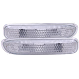 ANZO USA 1999-2001 BMW 3 Series Side Marker Lights Clear (511024)