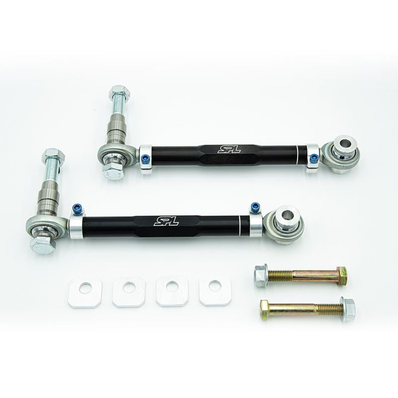 SPL Parts Rear Toe Arms with Toe Eccentric Lockouts for 08-15 Lancer Evolution X (SPL RTAEL EVOX)