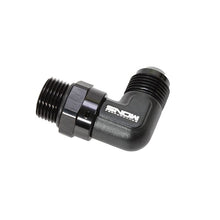 Load image into Gallery viewer, Snow Performance -10 ORB to -10AN 90 Degree Swivel Fitting (Black) (SNF-60119)