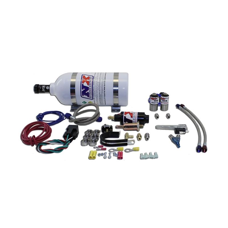 Nitrous Express Single Cyl Mainline Nitrous Kit w/2.5lb Bottle (62025P)