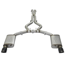 Load image into Gallery viewer, aFe MACH Force-Xp 3 IN 304 Stainless Steel Cat-Back Exhaust System w/Black Tip (49-33072-1B)