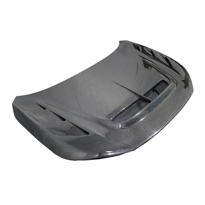 VIS Racing Double Sided Carbon Fiber Hood AS 2 Style for Civic FL5 Type R 23-24 (23HDFL54DAS2-010D)